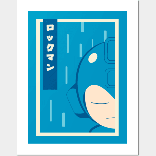 rockman vintage poster Posters and Art